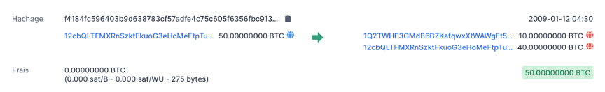 first transaction between Satoshi and Hal Finney